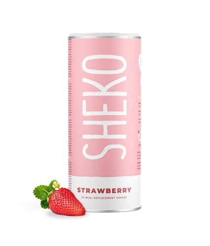 SHEKO Strawberry Erdbeere Mahlzeitersatz Shake |...