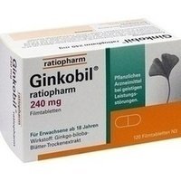 Ginkobil® ratiopharm 240 mg Filmtabletten 120...