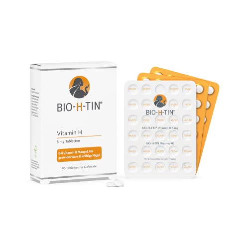 BIO-H-TIN Vitamin H 5 mg (Biotin) für gesunde...
