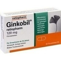 GINKOBIL ratiopharm 120 mg Filmtabletten 60 St