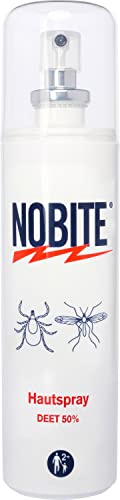 NOBITE Hautspray, Insektenschutz zum Auftragen auf...