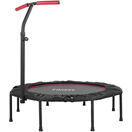 Fitness Trampolin, Ø128cm Faltbar Trampoline mit...