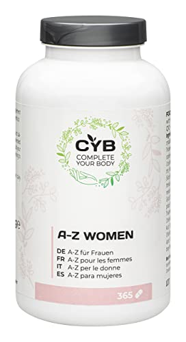 CYB A-Z Vitamine und Mineralien für Frauen –...