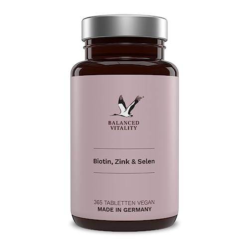 Balanced Vitality Biotin, Zink & Selen – 365...