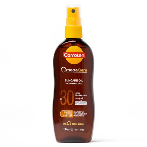 Carroten OmegaCare Tanning Oil LSF 30, 150 ml -...