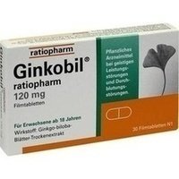 GINKOBIL ratiopharm 120 mg Filmtabletten 30 St