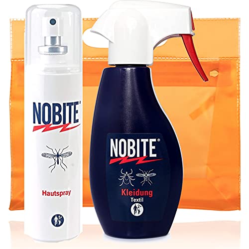 NOBITE Mückenschutz Haut-Spray & Nobite Kleidung...