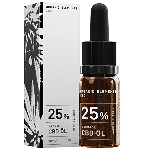 CBD-Öl 25% Hanföl-Tropfen mit 2500 mg...