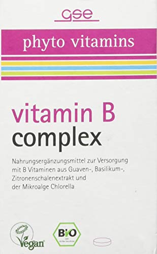 GSE Vitamin B-Komplex Tabletten, 60 Kapseln, 100%...