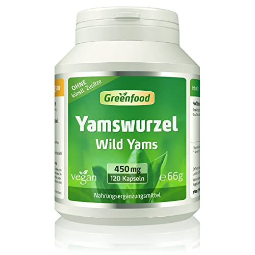 Yamswurzel (Wild Yams), 450 mg, hochdosierter...
