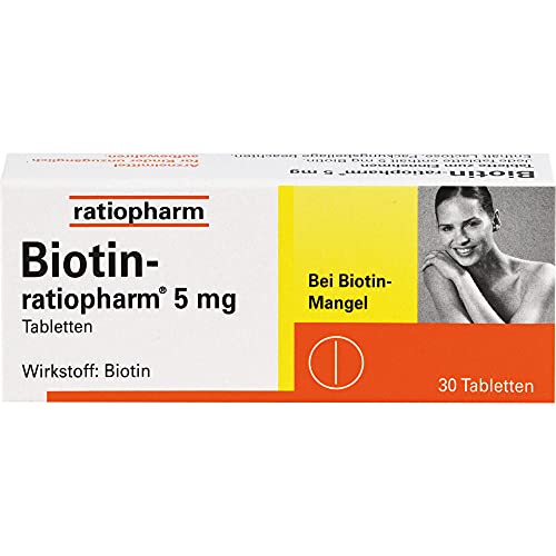 Biotin-ratiopharm 5 mg Tabletten bei...