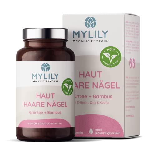 MYLILY® Haut Haare Nägel | Grüntee Kapseln |...