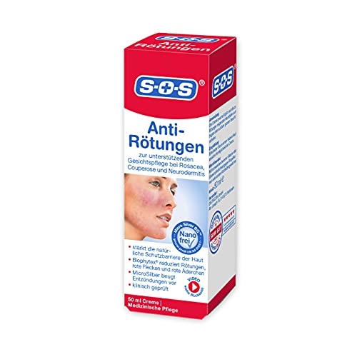 SOS Anti-Rötungen Medizinische Gesichtscreme, 1 x...