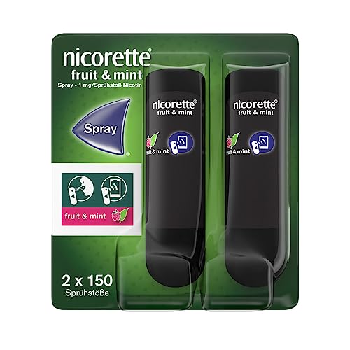 NICORETTE Spray mit minzigem Fruchtgeschmack –...