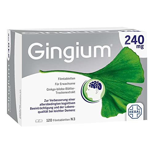 Gingium 240 mg Filmtabletten 120 stk