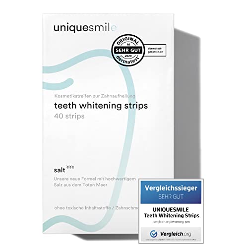Uniquesmile Zahnaufhellung Whitening Strips - frei...