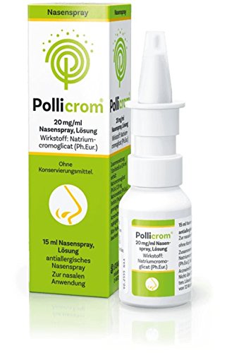 Pollicrom Nasenspray Spar-Set 3x15ml. Verhindert...