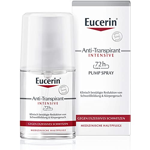 Eucerin Deodorant Antitranspirant Spray 72h, 30 ml...