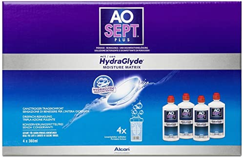 Aosept Plus mit Hydraglyde Pflegemittel,...