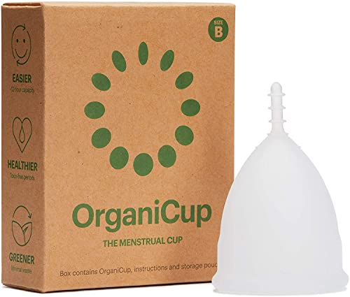 OrganiCup Menstruationstasse - Größe B/Groß -...