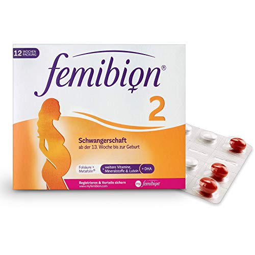 Femibion 2 Schwangerschaft Tabletten 12 Wochen,...