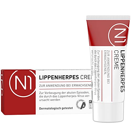N1 Herpes Creme bei Lippenherpes mit Sofort-Effekt...