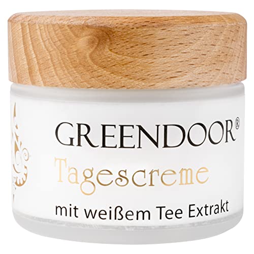 GREENDOOR Naturkosmetik Tagescreme Frauen weißer...