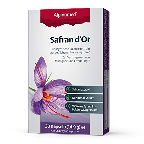 Alpinamed Safran d'Or: Für psychische Balance,...