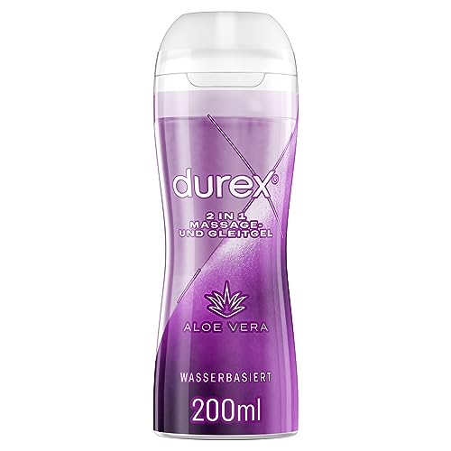 Durex 2 in 1 Massage- und Gleitgel Aloe Vera –...