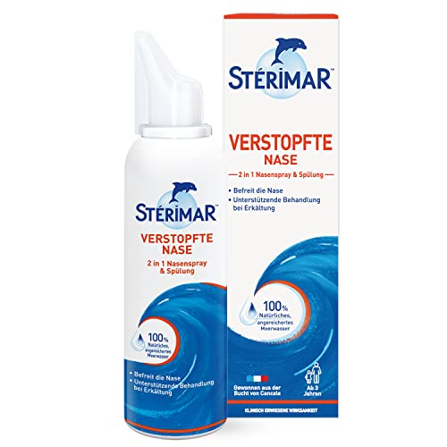 Stérimar Verstopfte Nase – 2 in 1 natürliches...