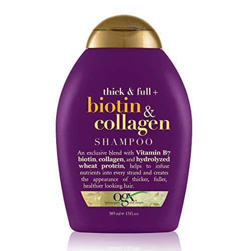 OGX Shampoo, Thick & Full Biotin & Collagen, 13oz...