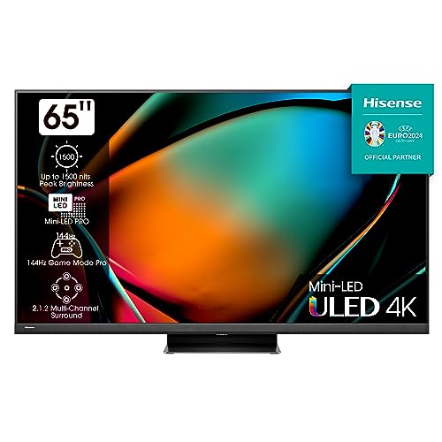 Hisense 65U8KQ Mini LED 4K ULED Smart TV - 164 cm...