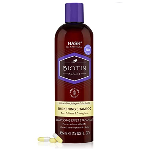HASK Shampoo Biotin Boost, Für alle Haartypen,...