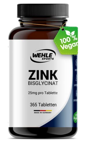 Wehle Zink Tabletten 365 hochdosiert (25mg pro...