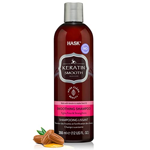 HASK Keratin Protein Smoothing Shampoo, 355 ml