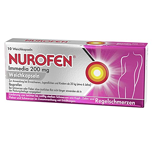 NUROFEN Immedia 200 mg Weichkapseln für schnelle...