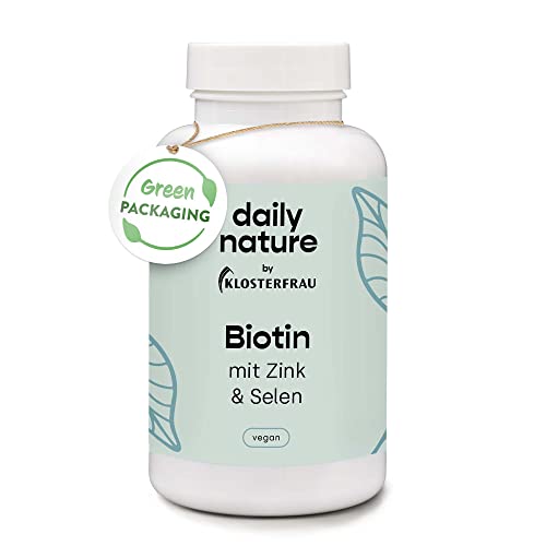dailynature Biotin mit Zink & Selen | 365 vegane...