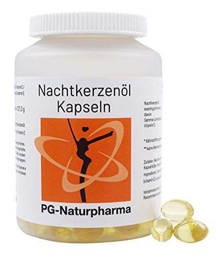 Nachtkerzenöl Kapseln mit Vitamin E - 150 Kapseln...