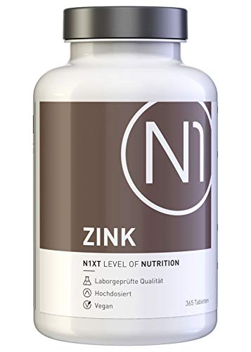 N1 ZINK 25mg vegane Tabletten - [365 St....