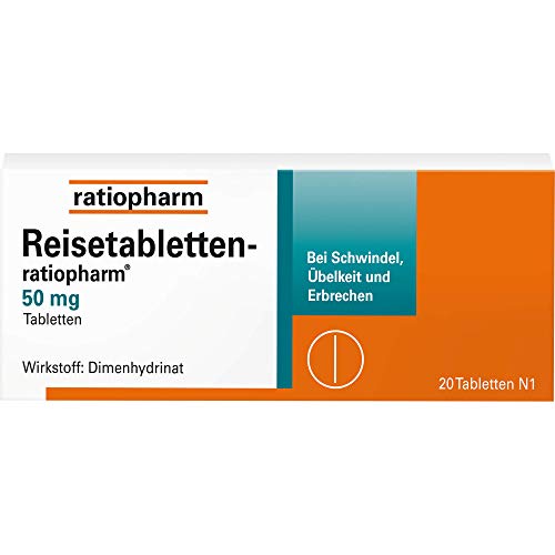 Reisetabletten-ratiopharm, 20 St. Tabletten