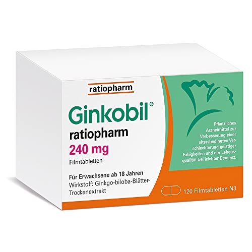 Ginkobil® ratiopharm 240 mg Filmtabletten...