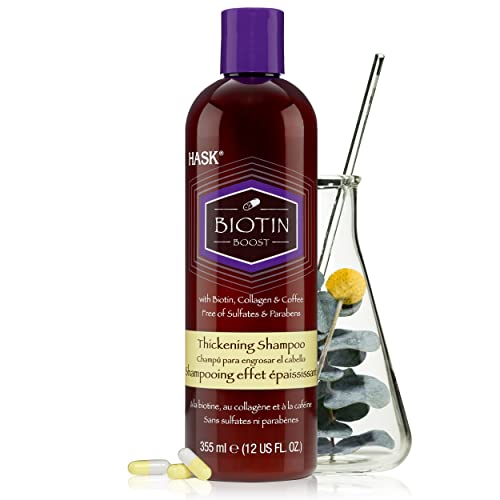 HASK Shampoo Biotin Boost, Für alle Haartypen,...