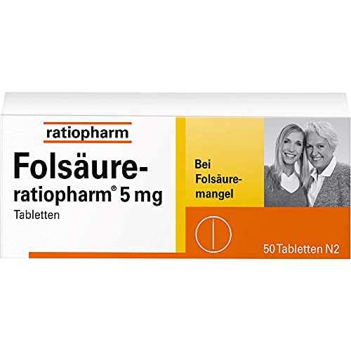 Folsäure-ratiopharm 5 mg, 100 St