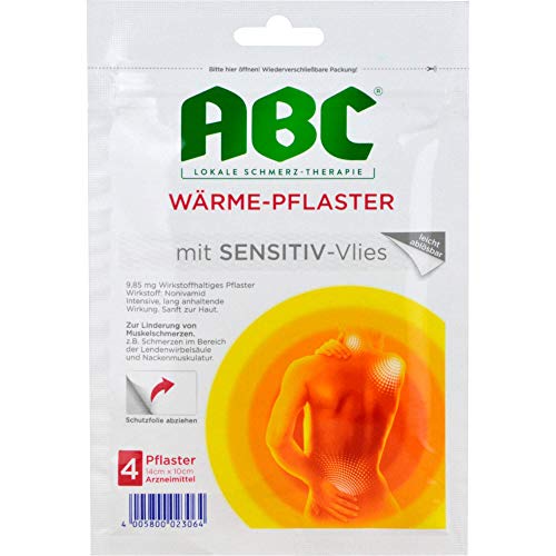 Beiersdorf AG ABC WärmePflaster sensitiv, Farblos...