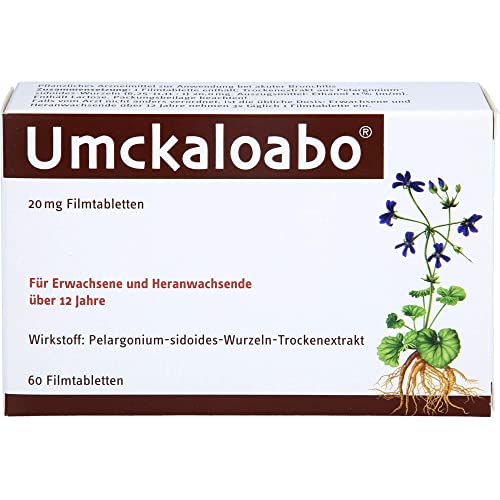 Umckaloabo Tabletten | 60 Stück | pflanzliches...