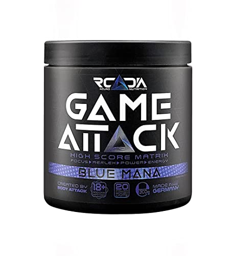 RCADIA NEURO NUTRITION GAME ATTACK Blue Mana/Blue...