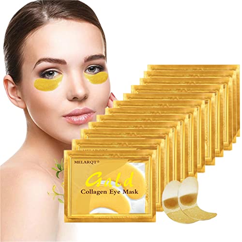 30 Paar Augenpads, Eye Mask, 24k Gold Kollagen...