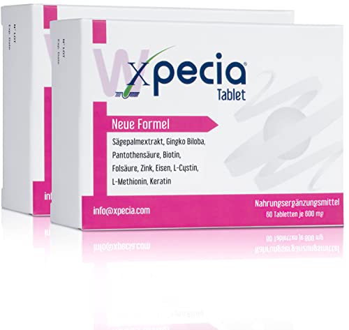 Xpecia DHT Blocker mit Biotin und Sägepalmextrakt...