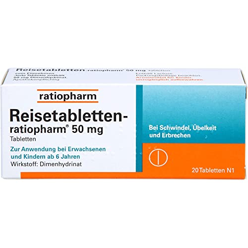 REISETABLETTEN-ratiopharm 20 St