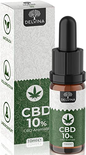 CBD Öl 10% Vollspektrum Gold - Premium Hanföl...